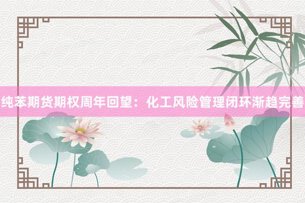 纯苯期货期权周年回望：化工风险管理闭环渐趋完善